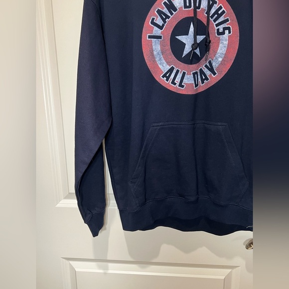 Captain America Marvel MCU Hoodie Size Medium - Picture 8 of 10